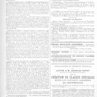 0035 - Page 32 - Nouvelles. Prix de la Faculté de médecine de Paris pour l'année scolaire 1898-99 / Congrès international de médecine professionnelle et de déontologie médicale en 1900 à Paris / Conférences d'histologie / Hôpitaux de Paris / Concours pour des emplois de professeur et de prosecteur dans les Ecoles de médecine navale / Concours du prosectorat / Concours d'accouchement / Représentant des syndicats médicaux au Conseil supérieur des Sociétés de secours mutuels / Concours des chefs de Clinique de la Faculté / Nécrologie [Dr Gingeot / Dr Verdureau (de Patay) / Dr Hermant (de Templeneuve) / Dr Humbert (de Nancy)] / Chronique des hôpitaux. Hôpital Saint-Antoine / Clinique Tarnier / Hospice de Bicêtre / Hôpital de la Pitié