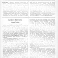 0068 - Page 65 - Sommaire / Clinique nerveuse. Astasie-abasie. Par Ciro L. Urriola...
