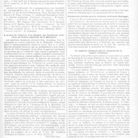 0096 - Page 93 - Varia. Congrès de 1900 / A propos de l'élection d'un délégué des syndicats médicaux au Conseil supérieur de la Mutualité [Paul Berthod] / La peste à la Réunion / Pensions de retraite pour la vieillesse en Grande-Bretagne / Un médecin allemand décoré chevalier de la légion d'honneur