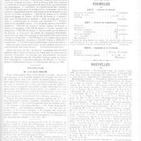 0210 - Page 207 - Varia. Le testament de Mme la baronne de Hirsch / Nécrologie [Dr Jules Simon] [Dr Khuff (de Paris) / M. Taulier / Dr Charles Stoerk] / Formules. XXIV. - Contre le prurit / XXV. - Contre la coqueluche / XXVI. - Cachets à la créosote / Nouvelles. Natalité à Paris / Mortalité à Paris / Congrès des médecins du P.-L.-M.