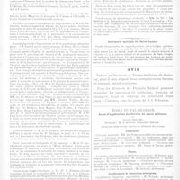 0330 - Page 327 - Numéro des étudiants. Enseignement médical libre / Infirmerie spéciale de Saint-Lazare / École de Val-de-Grâce. École d'application du Service de santé militaire