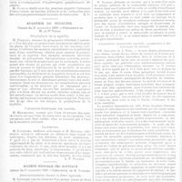 0425 - Page 424 - Sociétés savantes. Société de biologie. Séance du 18 novembre 1899 / Académie de médecine. Séance du 21 novembre 1899 / Société médicale des hôpitaux. Séance du 17 novembre 1899