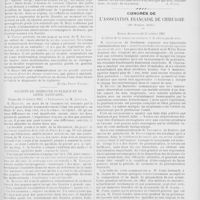 0410 - Page 409 - Sociétés savantes. Société de pédiatrie. Séance du 20 octobre 1903 / Société de médecine publique et de génie sanitaire. Séance du 28 octobre 1903 / Congrès de l'Association française de chirurgie (16e session. Suite). Séance du mercredi 21 octobre 1903