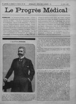 Le Pr P. Poirier - Le progrès médical  : journal de médecine, de chirurgie et de pharmacie