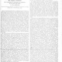 0310 - Page 311 - Travaux originaux. Contribution à l'étude de l'action des rayons actiniques. Sur le mécanisme de l'inactivation du complément par les rayons ultra-violets, par Tétsuo Kagawa. Travail de la clinique dermato-urologique de l'Université de Tokio, dirigée par le Professeur K. Dohi