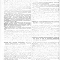 0411 - Page 412 - Actualités. Anesthésie en obstétrique. Analgesia and anoesthesia in labor (analgésie et anesthésie pendant le travail). (E.-P. Davis... Surgery, gyne. and obst., déc. 1920...) [Moreau] / Twilight sleep (sommeil crépusculaire). (Hautlain, Edinburgh obstetrical Society, 9 février 1921. C.R. in The British medical Journal, 5 mars 1921...) [Moreau] / Oeburten im hypnotischen Daemmerschalf. (L'accouchement dans le sommeil crépusculaire). (Von Oettingen. (Munchener med. Woch., 4 mars 1921...) [Moreau] / Analgésie et anesthésie au protoxyde d'azote dans le travail normal et dans les opérations obstétricales. (Hugo Ehrenfest. American Journal of obstetrics and gynecology, février 1921...)
