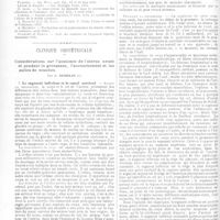 0415 - Page 416 - Travaux originaux. Les ulcères de l'estomac rebelles au traitement bismuthé à hautes doses et guéris par les alcalins associés au bismuth à petites doses. Par le Dr Léon Rabinovitch... / Clinique obstétricale. Considérations sur l'anatomie de l'utérus avant et pendant la grossesse, l'accouchement et les suites de couches. Par M. Demelin