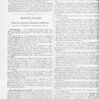 0517 - Page 524 - Clinique chirurgicale infantile. Phénomènes anormaux pouvant survenir durant la période de maintien de la luxation de la hanche réduite. Par le Professeur Nové-Josserand / Médecine pratique. Essai de traitement du goitre endémique. Par le Dr P. Degrais...