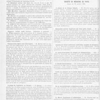 0523 - Page 530 - Sociétés savantes. Société de chirurgie. Séance du 26 octobre 1921 / Société de médecine de Paris. Séance du 22 octobre 1921
