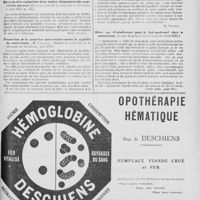 0593 - Page 599 - Actualités médicales. Pédiatrie. Essai de détermination d'un indice alimentaire du nourrisson normal (Peyrot, Journal de médecine de Bordeaux: 5 juin 1921...) [Henri Vignes] / Protection de la nourrice mercenaire contre la syphilis du nourrisson (M. Favreau, Société de médecine et de chirurgie de Bordeaux, juin 1921) [H. Vignes] / Deux cas d'intolérance pour le lait maternel chez le nourrisson (Lucie Comte, La Loire médicale avril 1921) (Voir suite, page 601)