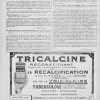 0616 - Page 622 - Bibliographie. Pathologie oculaire, par V. Morax... Librairie Félix Alcan..., Paris 1921 / Physical diagnosis, par W.-D. Rose (C.-V. Mosby, édit., à St Louis) 1921... [Henri Vignes] / La gynécologie dans les écrits hyppocratiques, par le Dr Pierre Sarrazin... Chez Arnette, éditeur à Paris, 1921 / Le vol chez l'enfant. Etude médico-légale, par le Dr Schutzenberger... Chez Louis Arnette, éditeur, Paris, 1921 [G. Paul-Bongour]