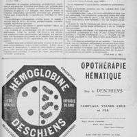 0719 - Page 731 - Actualités médicales. Traitement de la gangrène pulmonaire par la sérothérapie (Rathery et Cambessedes, Bulletin médical, 5-8 octobre 1921) / Les manifestations articulaires à pneumocoques au cours de la pneumonie. (Cramer et Piotrowski. Rev. méd. de la Suisse romande, sept. 1921) (Voir suite, p. 733)