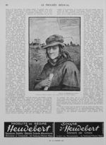 François Villon, d'après une composition de James Mahey - Le progrès médical