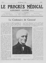 Portrait de Gensoul (1797-1838). Peinture à l'huile. (Photographie communiquée par M. le Professeur  [...]