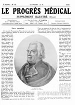 Le Baron P. Percy. Lithographie de Langlumé - Le progrès médical