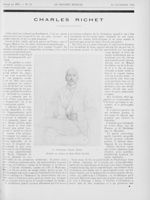 Le Professeur Charles Richet (d'après un crayon de Mme Renée Davids) - Le progrès médical