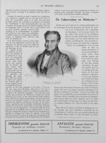 Portrait de Double (Lithographie de Maurin) - Le progrès médical