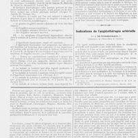 0024 - Page 36 - Travaux originaux. Les formes cliniques de la maladie de Lobstein. Considérations tirées de l'étude de deux familles dystrophiques. Par Bert (J. M.) et Anselme-Martin (G.) / Indications de l'angéiothérapie artérielle. Par J. de Fourmestraux... / Feuilleton. Le monde médical parisien il y a cent ans. I. La Faculté