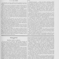 0147 - Page 147 - Travaux originaux. Les dangers de l'ingestion de l'alcool méthylique. Par M. Jean Voisin / Feuilleton. Stendhal devant la médecine
