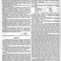 0026 - Page 24 - Bibliographie. Éléments de pathologie chirurgicale générale ; par M. Billroth... Traduction des docteurs Culmann et Sengel. Introduction par M. le professeur Verneuil. - Paris, Germer Baillière... - 1868. [Nicaise]. La fin prochainement. / Variétés. / Administration de l'assistance publique, concours de 1868
