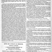 0058 - Page 58 - Chirurgie pratique. Résection des côtes ; par M. Demarquay... Suite et fin Voir le n° 3. Revue des journaux de médecine. Journaux allemands. I. Archiv fur anatomie, physiologie und wissenschaftliche medicin ; par C. B. Reichert et E. du Bois-Reymond. Expériences sur la théorie de la formation des cellules et sur l'endosmose ; par M. Traube