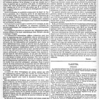 0064 - Page 64 - Bibliographie. Éléments de pathologie chirurgicale générale ; par M. Billroth... Traduction des docteurs Culmann et Sengel. Introduction par M. le professeur Verneuil. - Paris, Germer Baillière... - 1868. Suite et fin. - Voir le n° 2. [Nicaise]. / Variétés. Nécrologie. M. le docteur Sollier