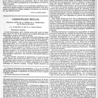 0102 - Page 102 - Biologie. Considérations sur le mouvement musculaire ; par M. Paul Dupuy. (Suite. - Voir les n°s 1 et 7.). La fin à un prochain numéro. / Correspondance médicale. Nouvelle lettre sur la théorie de la fermentation ; par M. Durand... / Feuilleton. Les associés libres de l'académie de médecine