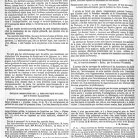 0104 - Page 104 - Revue des journaux de médecine. Journaux brésiliens. Gazette médicale de Bahia. Observations sur une épidémie qui en 1867 a régné dans le haut Amazone ; par le docteur Ferreira Lemos. / Ankylostomes ; par le docteur Wucherer. / Quelques observations sur la thérapeutique oculaire ; par le docteur Galezowsky. / Observations sur la plante nommée Paracary, et sur ses applications thérapeutiques ; par le docteur Da Silva Castro. / Sur les causes de la fréquence croissante de la phthisie au Brésil, et particulièrement à Bahia ; par le docteur Wucherer. / Feuilleton. Les associés libres de l'académie de médecine. [J. M. Guardia]