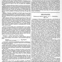0107 - Page 107 - Travaux académiques. Société de biologie. / Bibliographie. Pennsylvania hospital reports... - Philadelphia, 1868..