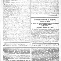 0113 - Page 113 - Médecine opératoire. Rélation de trois cas de fistules vésico-vaginales et d'un cas de fistule urétéro-utérine opérées avec succès ; par M. le docteur L. Duclout... (Suite. - Voir les n°s 4 et 6.). La fin au prochain numéro. / Revue des journaux de médecine. Journaux allemands. II. Archiv. fur pathologischen anatomie und physiologie, und fur klinische medicin ; par R. Virchow. Sur l'embolie graisseuse ; par F. Busch. / Feuilleton. La métaphysique en médecine ; examen du rapport de M. Pidoux sur le prix Civrieux