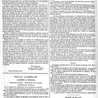 0160 - Page 160 - Revue des journaux de médecine. Journaux allemands. II. Archiv fur pathologischen anatomie und physiologie, und fur klinische medicin ; par R. Virchow. Sur l'inflammation et la suppuration ; par J. Cohnheim. [Dr H. Beaunis...]. La suite au prochain numéro. / Travaux académiques. Académie de médecine. / Société de biologie