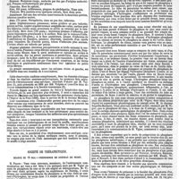 0163 - Page 163 - Travaux académiques. Société de biologie. / Société de thérapeutique. [Le secrétaire, Hardy]