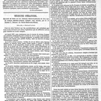 0169 - Page 169 - Médecine pratique. Typhus de la province de Constantine en 1868 ; par M. A. Vital... (Suite. - Voir les n°s 7 et 11.). (La suite prochainement.). / Médecine opératoire. Relation de trois cas de fistules vésico-vaginales et d'un cas de fistule urétéro-utérine opérées avec succès ; par M. le docteur L. Duclout... Suite et fin. - Voir les n°s 4, 6 et 9