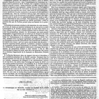 0197 - Page 197 - Revue hebdomadaire. Séance annuelle de l'association générale des médecins de France. - Académie de médecine : la section d'hygiène. / Feuilleton. La métaphysique en médecine, examen du rapport de M. Pidoux sur le prix Civrieux