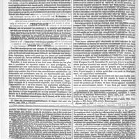 0212 - Page 212 - Revue générale. L'histoire de la médecine en France et en Allemagne. Suite et fin. - Voir le n° 14. [J. M. Guardia]. / Tératologie. Mémoire sur un monstre appartenant à la famille des syméliens et sur les causes de la symélie ; présenté à la Société de biologie, dans le mois de février 1868, par le docteur Gustave Julliard... Suite et fin. - Voir le numéro précédent. / Feuilleton. La pharmacie chez les Arabes