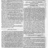0215 - Page 215 - Chirurgie pratique. De la ligature des artères d'après la méthode antiseptique ; par Joseph Lister... La suite prochainement. / Revue des journaux de médecine. Journaux allemands. Wochenblatt des zeitschrift der K. K. Gesellschaft der aerzte in wien. Par C. Braun, A. Duchek et L. Schlager. / Sur la guérison des kystes de la glande thyroïde par une opération ; par W. Hamburger