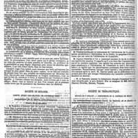 0218 - Page 218 - Travaux académiques. Académie de médecine. / Société de biologie. / Société de thérapeutique