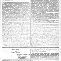 0549 - Page 551 - Revue hebdomadaire. Académie des sciences : action toxique du phosphore et de l'acide pyrogallique ; - Nouveau procédé pratique de la transfusion du sang. - Académie de médecine : expériences sur le chloral ; - Suite de la discussion sur la mortalité des enfants nouveau- nés. / Feuilleton. Avant la révolution