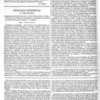 0588 - Page 590 - Hygiène publique. La mortalité des nourrissons : étude statistique des causes de décès chez les enfants de 0 à 1 an en divers pays de l'Europe. (Suite et fin. - Voir le numéro précédent.). [Dr Vacher]. / Physiologie expérimentale et thérapeutique. Recherches expérimentales sur l'action physiologique et thérapeutique des composés de potassium et du bromure de potassium en particulier ; par le docteur J.-V. Laborde. (Suite. - Voir les n°s 39 et 42.). / Feuilleton. Soranus d'Ephèse et son traité des maladies des femmes. Étude historique