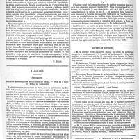 0616 - Page 618 - Bibliographie. Physiologie des mouvements démontrée à l'aide de l'expérimentation électrique et de l'observation clinique, et applicable à l'étude des paralysies et des déformations ; par le docteur G. B. Duchenne... - Paris, 1867. [E. Dally]. / Variétés. Chronique. / Nouvelles diverses