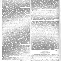 0628 - Page 630 - Bibliographie. Leçons sur la physiologie comparée de la respiration, proféssées au Muséum d'histoire naturelle, par Paul Bert... [Dr Dumontpallier]. / Variétés. Chronique. [J. D. F.]. / Nouvelles diverses