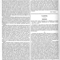 0640 - Page 642 - Bibliographie. De la trépanation du crâne dans les lésions traumatiques de la tête ; par M. le baron H. Larrey... Extrait des Mémoires de la Société de chirurgie... [Léon Coindet]. / Variétés. Chronique