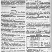0212 - Page 208 - Bibliographie. Statistique médicale de l'armée pendant l'année 1873. - Paris, Imprimerie nationale, 1875. / Variétés. Chronique. / État sanitaire de la ville de Paris. Population (recensement de 1872), 1,851,792 habitants