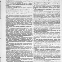 0323 - Page 319 - Clinique médicale. Sur un cas de sclérose des cordons postérieurs ; ataxie locomotrice, avec atrophie de la main droite et hémiatrophie droite de la langue, par M. Cuffer... (Lu à la Société de Biologie dans sa séance du 12 juin 1875.). / Clinique chirurgicale. Sarcôme du lobule de l'oreille ; par M. Edouard Rondot..
