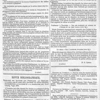 0512 - Page 508 - Travaux académiques. Académie de médecine. (A suivre.). / Revue bibliographique. Beitraege zur Anatomie und Physiologie als Festgabe ; C. Ludwig, zum 15 octob. 1874 ; Gevidmet von seinen Schuelern. (Contributions à l'anatomie et à la physiologie, etc.)... Leipzig, Vogel, 1875. [Dr R. Lépine]. (A suivre.). / Variétés. Concours de l'internat. / Concours de l'externat. / État sanitaire de la ville de Paris. Population (recensement de 1872), 1,851,792 habitants