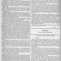 0020 - Page 16 - Clinique des maladies nerveuses. Observation d'hystéro-épilepsie ; par MM. Bourneville et P. Regnard. (Communiqué à la Société de Biologie.). Suite. - Voir les n°s 50 et 51 de l'année 1875. (A suivre.). / Clinique des maladies vénériennes. De la syphilose pharyngo-nasale ; leçons professées par M. Charles Mauriac..