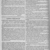 0044 - Page 40 - La policlinique et les hôpitaux. Des secours à domicile, au triple point de vue de l'humanité de l'économie et de la morale. Suite et fin. - Voir le numéro précédent. [Dr Binet]. / Clinique chirurgicale. Accidents nerveux bizarres survenus sous l'influence d'une vaste brûlure. - Hémiplégie et hémianesthésie de la sensibilité commune et de la sensibilité des organes des sens. - Guérison ; par M. H. Duret..