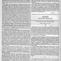 0070 - Page 66 - Clinique des maladies nerveuses. Observation d'hystéro-épilepsie ; par MM. Bourneville et P. Regnard. (Communiquée à la Société de Biologie.). Suite. - Voir les n°s 50 et 51 de l'année 1875, 2 et 3 de l'année 1876. (A suivre.). / Clinique des maladies vénériennes. De la syphilose pharyngo-nasale ; leçons professées par M. Charles Mauriac... Suite. - Voir les n°s 2 et 3