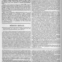 0092 - Page 88 - Épidémiologie. Histoire chronologique et géographique de la peste au Caucase, en Arménie et dans l'Anatolie, dans la première moitié du dix-neuvième siècle, par J.-D. Tholozan... Suite et fin. - Voir les n°s 32, 34, 36, 37 et 39 de l'année 1875 et le n° 5 de l'année 1876. / Médecine mentale. Note sur les attaques spinales épileptiformes ou convulsives et apoplectiformes, avec élévation de température, dans certains cas de paralysie générale ; par M. Magnan. / Feuilleton. Auguste Nélaton... (Suite. - Voir les n°s 6 et 7.)