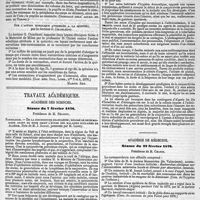 0107 - Page 103 - Revue des journaux de médecine. Journaux italiens. Expériences sur le mécanisme des mouvements de l'iris ; par le docteur Mosso. / Sur l'action ecbolique attribuée à la quinine ; par le docteur G. Chiarleoni. [Marius Rey]. / Travaux académiques. Académie des sciences. / Académie de médecine